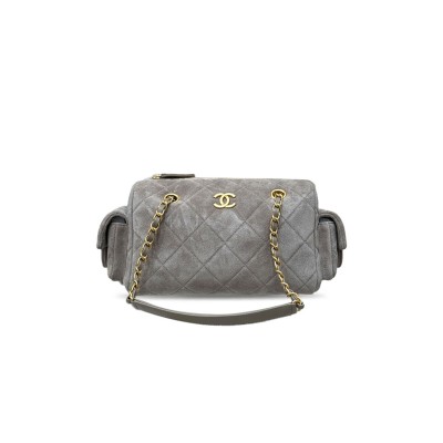 CHANEL SMALL BOWLING BAG AS5792 (24*15.5*11.5cm)